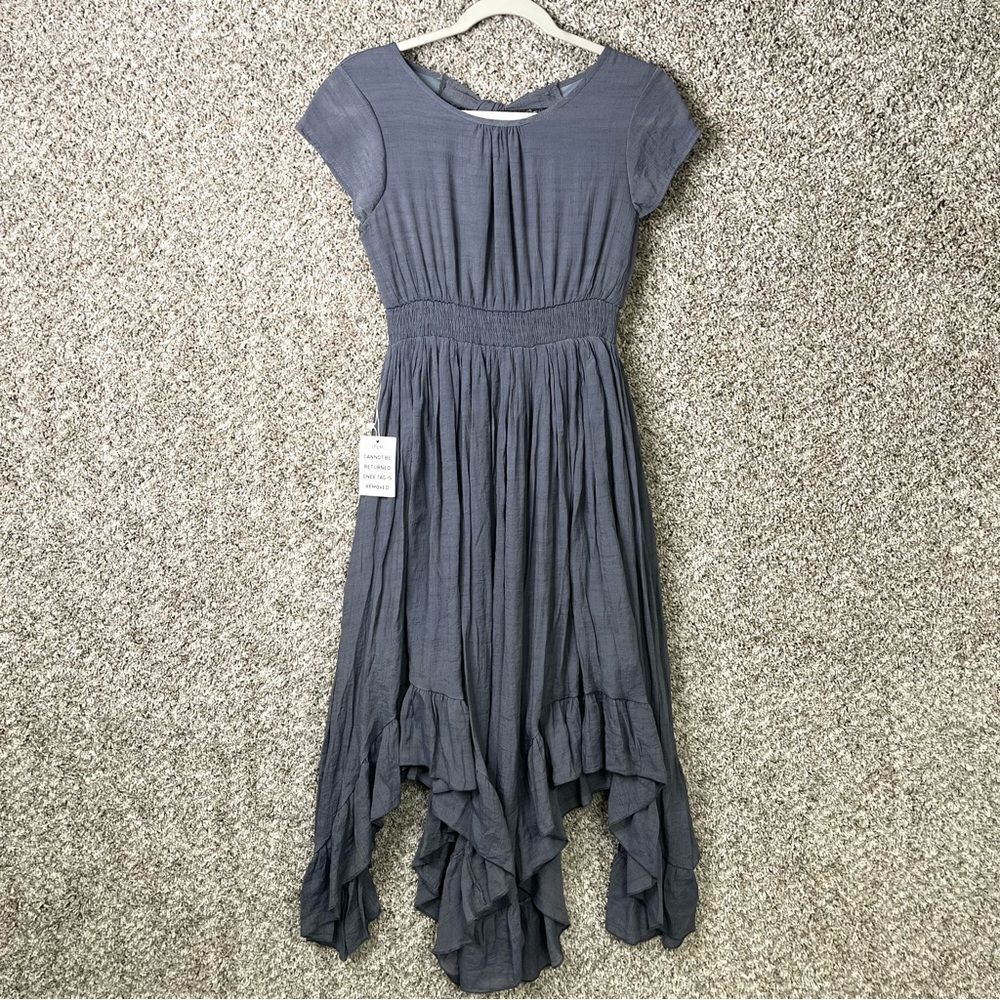 Joyfolie Gray Kids Casual Dress